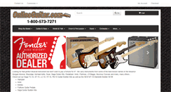Desktop Screenshot of onlineguitar.com
